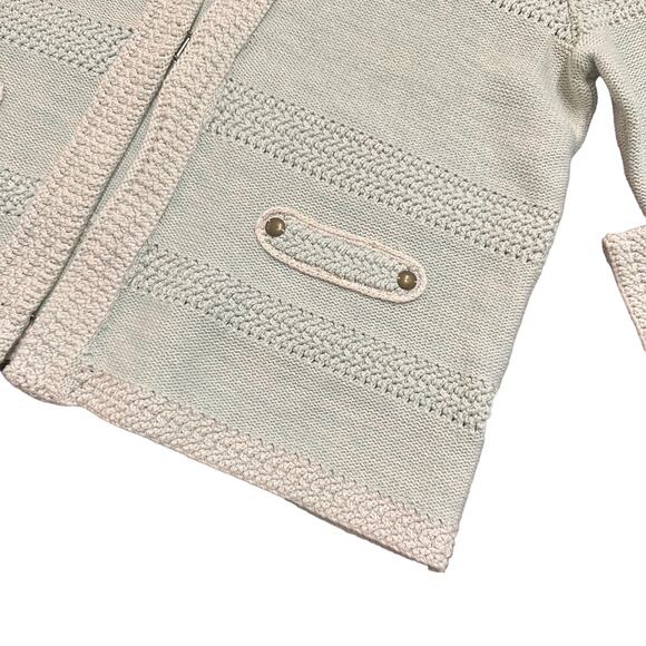 CAbi Light Blue Textured Cardigan - Picture 4 of 8